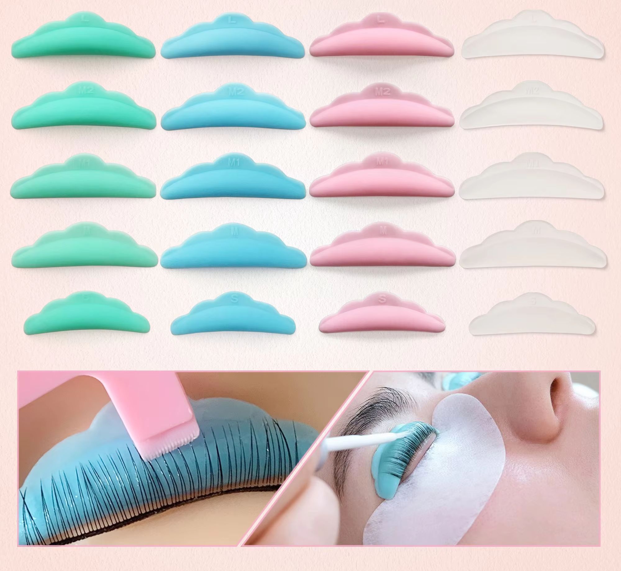 50Pairs Eyelash Lifting Kit Si - Lash Lift Kit review and price